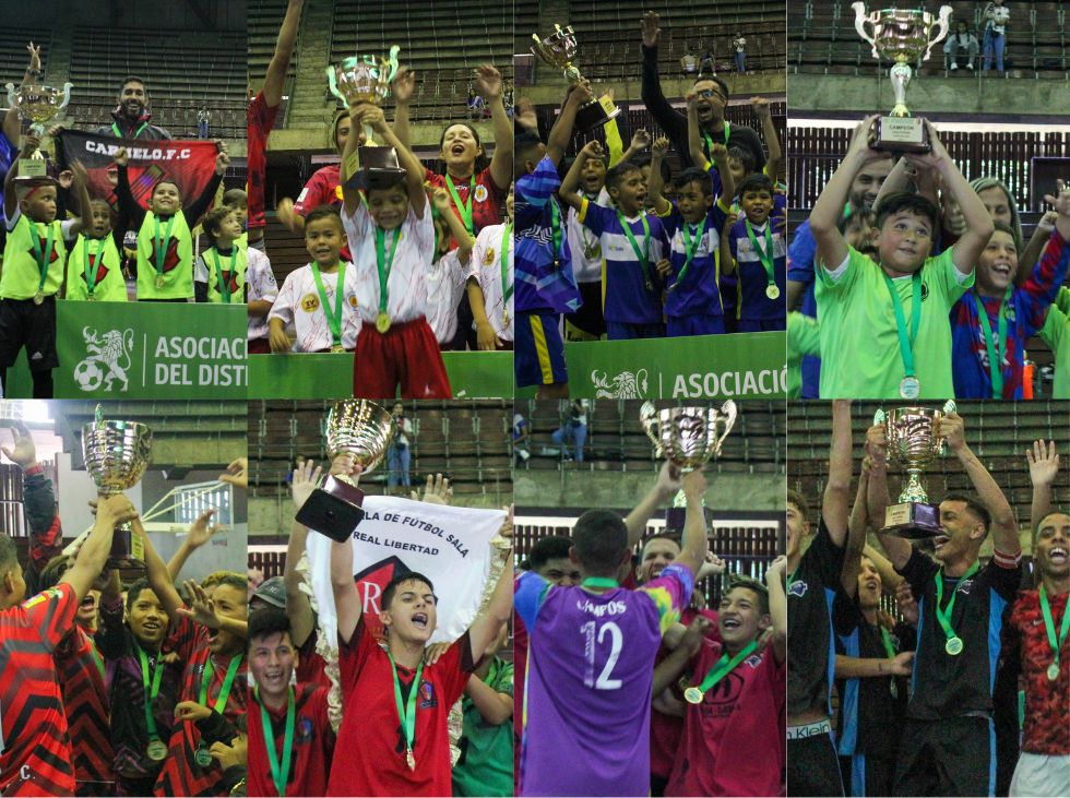 La Cachucha disfrutó de los campeones del futsal capitalino
