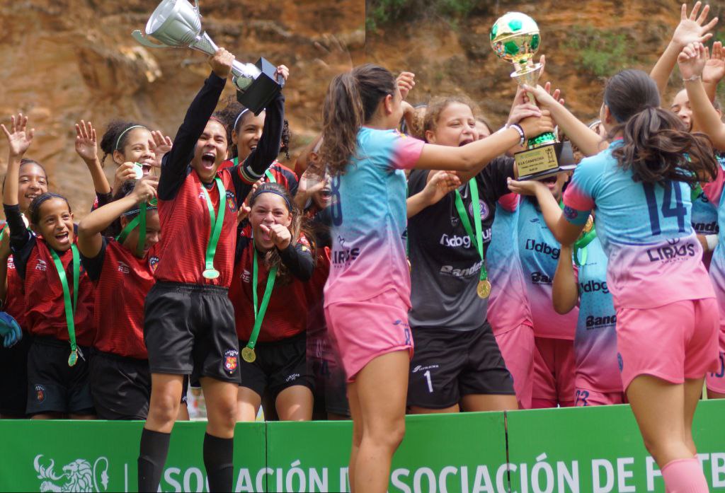 Caracas Fútbol Club y ADIFFEM obtuvieron la presea de oro en el fútbol femenino