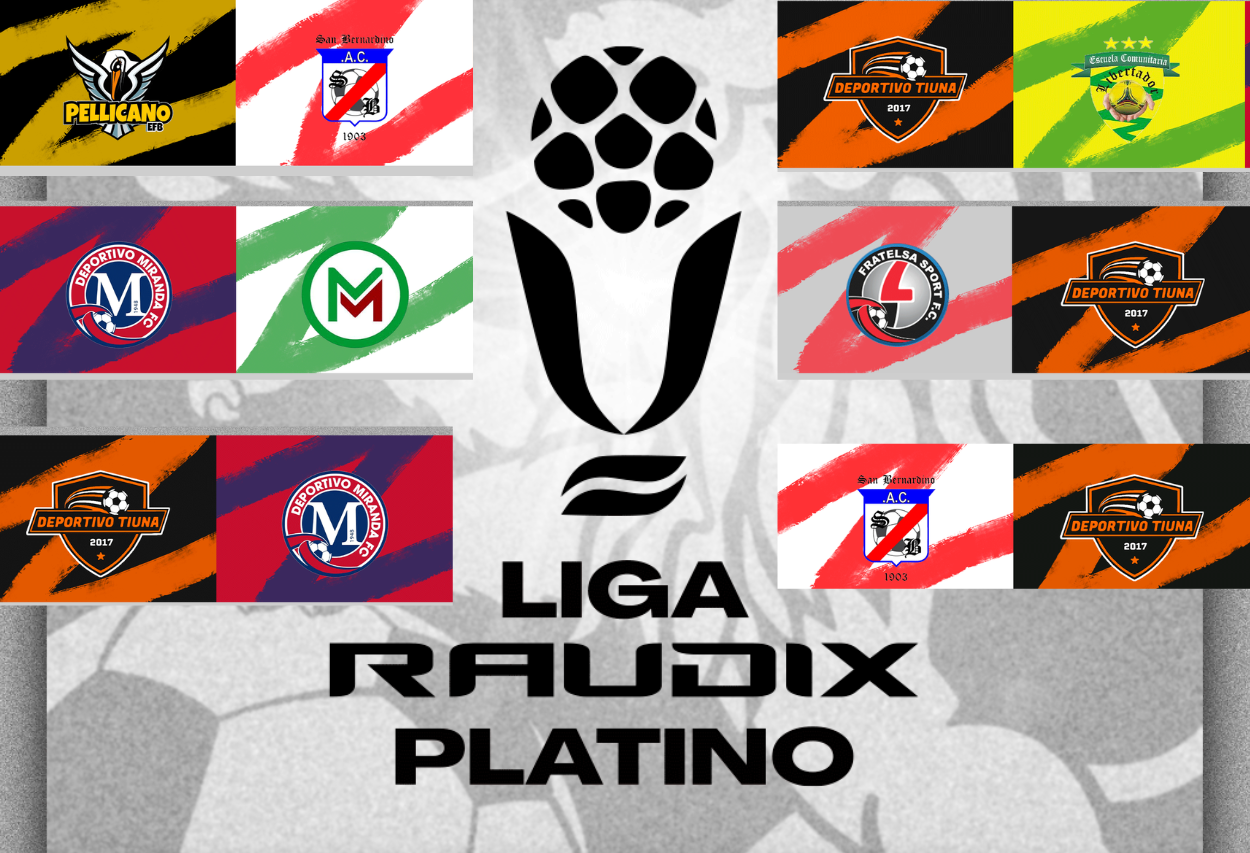 Finalistas de la Liga Raudix Platino buscarán sumar un nuevo campeonato