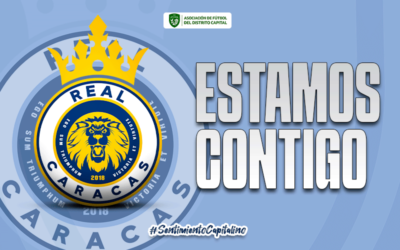 La Asociación de Fútbol del Distrito Capital toma una fuerte posición en apoyo al Real Caracas