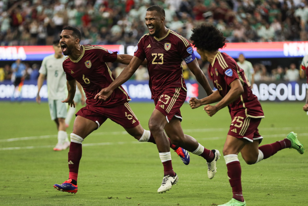 La Vinotinto vence a México y clasifica a los 4tos de Final de la Copa América 2024
