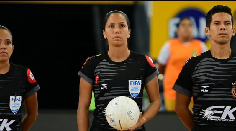 Oriana Zambrano debutará la Copa Mundial de Futsal FIFA Uzbekistán 2024 como Cuarto Arbitro