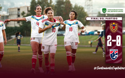 Victoria de la Vinotinto Femenina con un toque capitalino