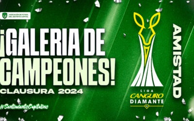 Galería de campeones – Copa Amistad (Liga Canguro Diamante)