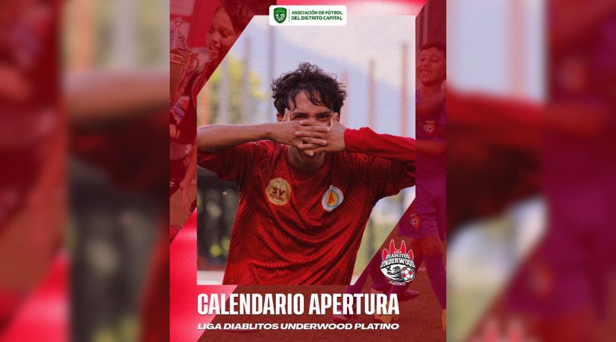 Calendario de la Liga Diablitos Underwood Platino (Torneo Apertura)