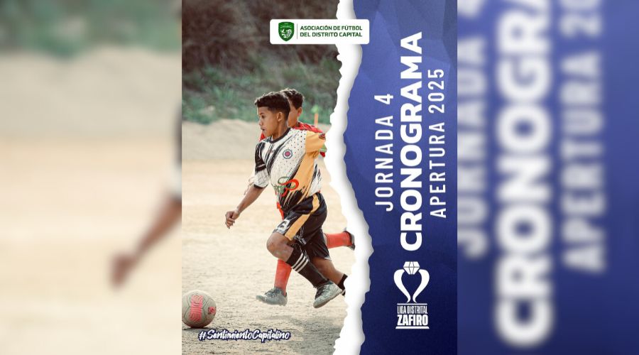 Cronograma – Jornada 4 (Liga Distrital Zafiro)