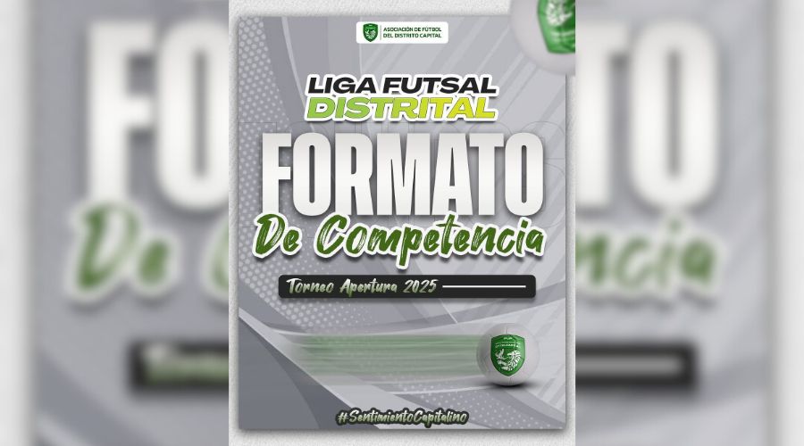 Formato de competencia – Liga Futsal Distrital