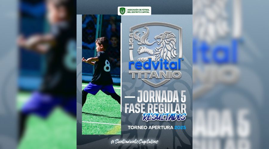 Resultados – Jornada 5 (Liga Redvital Titanio)