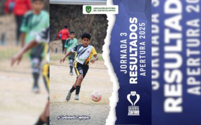 Resultados – Jornada 3 (Liga Distrital Zafiro)