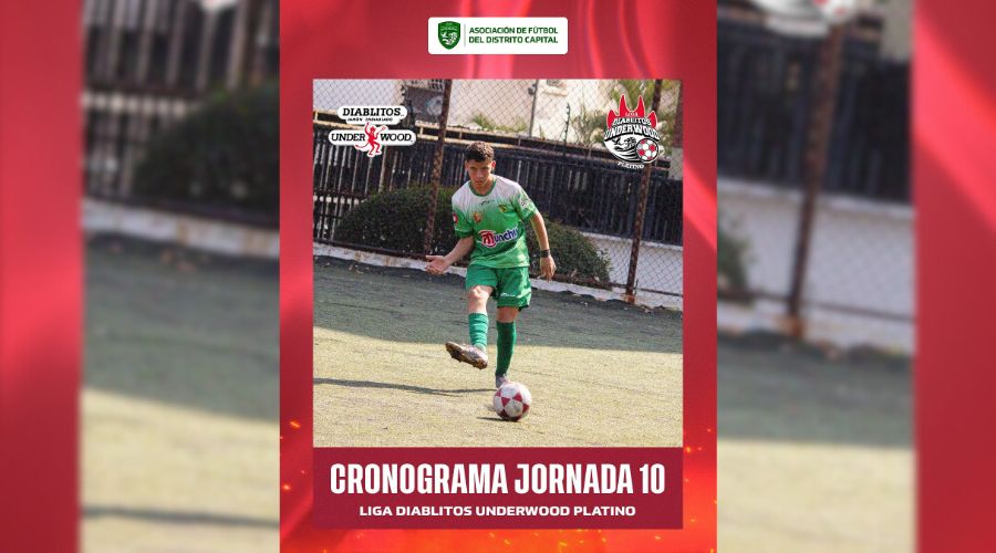 Cronograma – Jornada 10 (Liga Diablitos Underwood Platino)