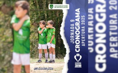 Cronograma – Jornada 9 (Liga Distrital Zafiro)