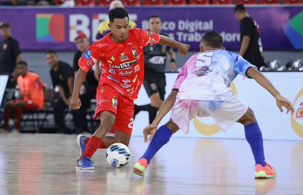 Centauros de Caracas empató 1-1 con Tigres FS y sigue al mando de la Liga FUTVE Futsal