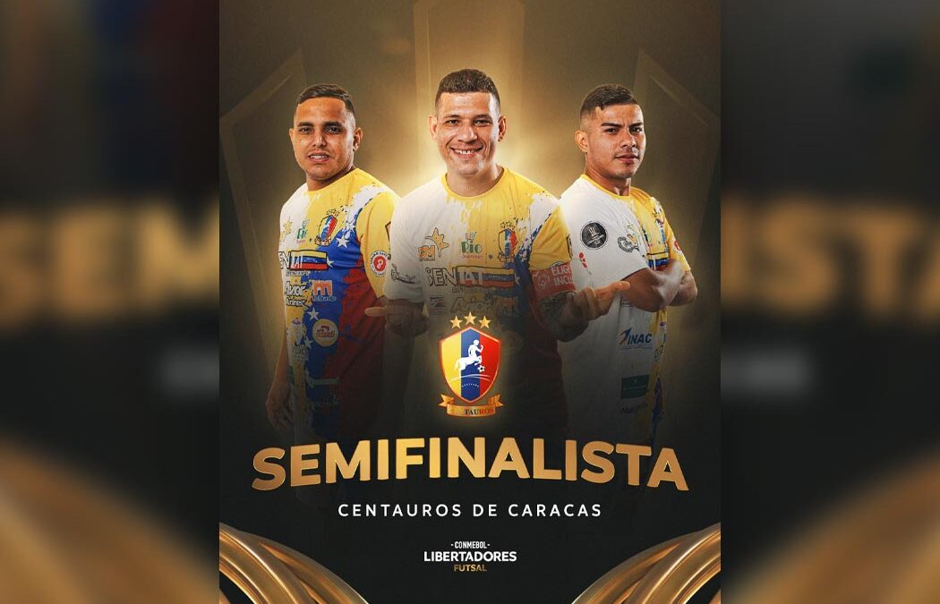 Centauros de Venezuela es semifinalista de la Copa Libertadores FS donde enfrentará a Peñarol de Uruguay