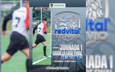Resultados – Jornada 1 – Liguilla Fase Final (Liga Redvital Titanio)