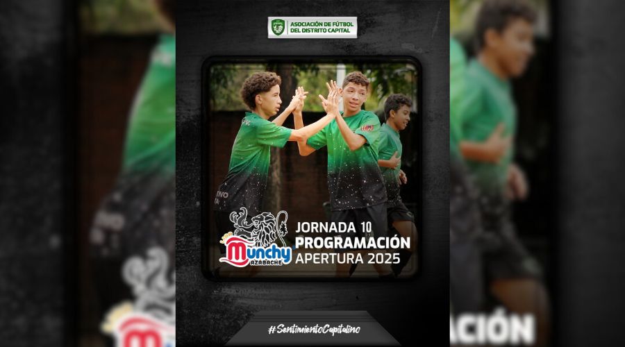 Programación – Jornada 10 (Liga Munchy Azabache)