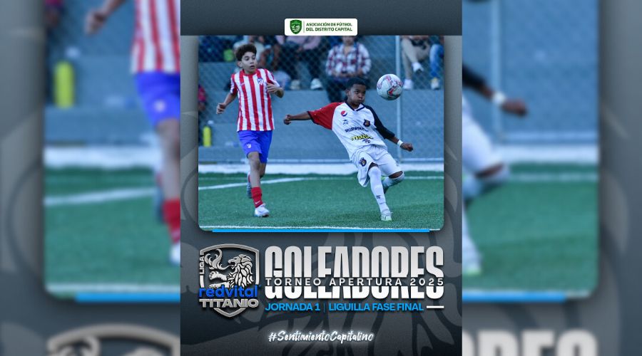 Goleadores – Liga Redvital Titanio