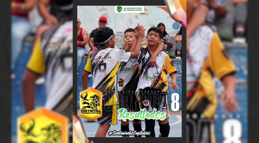 Resultados – Jornada 8 (Liga Distrital Topacio Futsal)