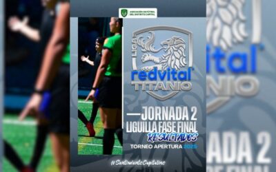 Resultados – Liguilla – Jornada 2 (Liga Redvital Titanio)