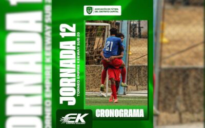 Cronograma – Jornada 12 (Torneo Empire Keeway Sub 20)