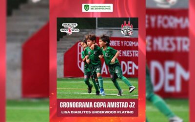 Cronograma – Jornada 2 – Copa Amistad (Liga Diablitos Underwood Platino)