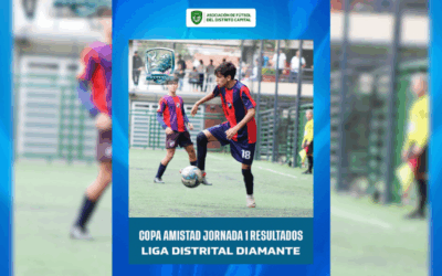 Resultados – Copa Amistad – Jornada 1 (Liga Distrital Diamante)