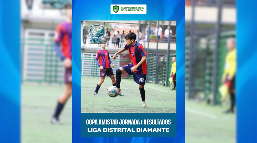 Resultados – Copa Amistad – Jornada 1 (Liga Distrital Diamante)