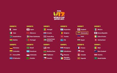 Venezuela junto a Inglaterra, Egipto y Haití en el Grupo E del Mundial Sub 17 de Qatar