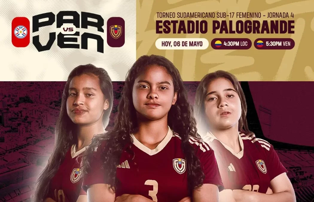 La Vinotinto Femenina se juega ante Paraguay su destino en el Sudamericano Sub 17