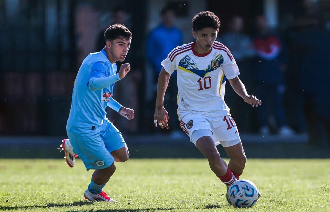La Vinotinto Sub 17 empató con Montevideo City y este miércoles enfrenta a Palmeiras en  Torneo Canteras de América