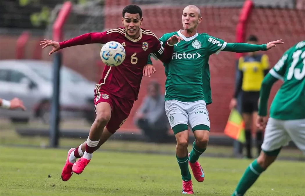 La Selección Vinotinto Sub 17 venció a Palmeiras y avanzó a las semifinales del Torneo Canteras de América en Rosario
