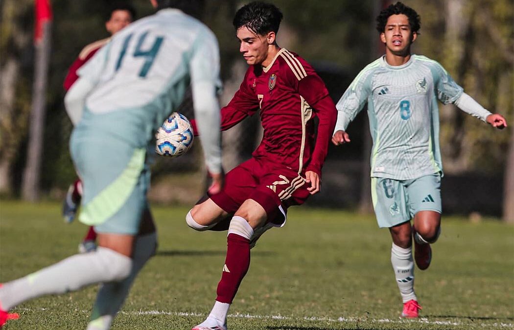 La Selección Vinotinto Sub 17 a la final del Torneo Canteras de América tras doblegar 2-1 a México