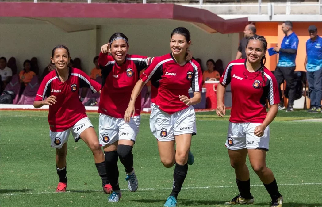 Caracas FC empató sus primeros partidos en de la Liga Desarrollo Femenino