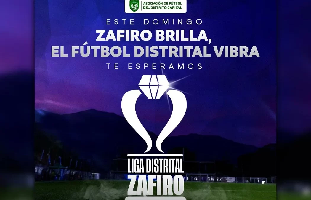 Liga Distrital Zafiro tendrá seis apasionantes finales por el Torneo Apertura 2025