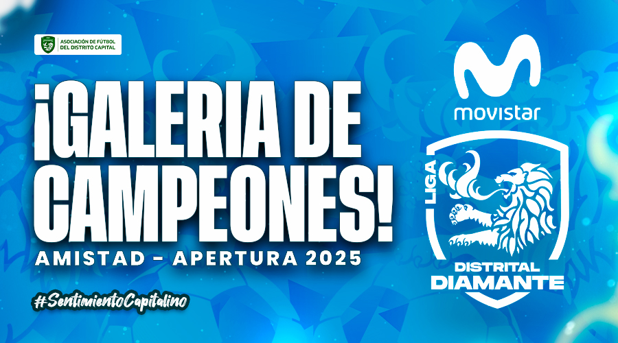 Galería de campeones – Copa Amistad (Liga Diamante Movistar)