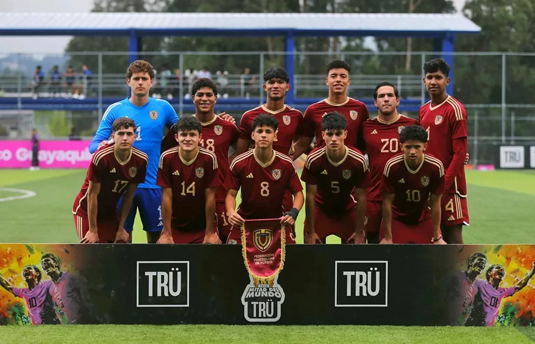 Vinotinto Sub 17 venció 2-1 a Liga de Quito en inicio de Copa Mitad del Mundo