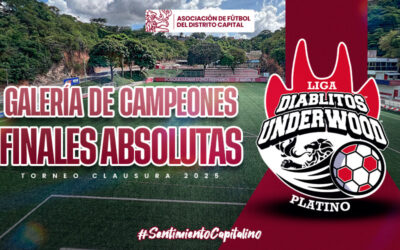 Galería de campeones – Finales Absolutas (Liga Diablitos Underwood Platino)