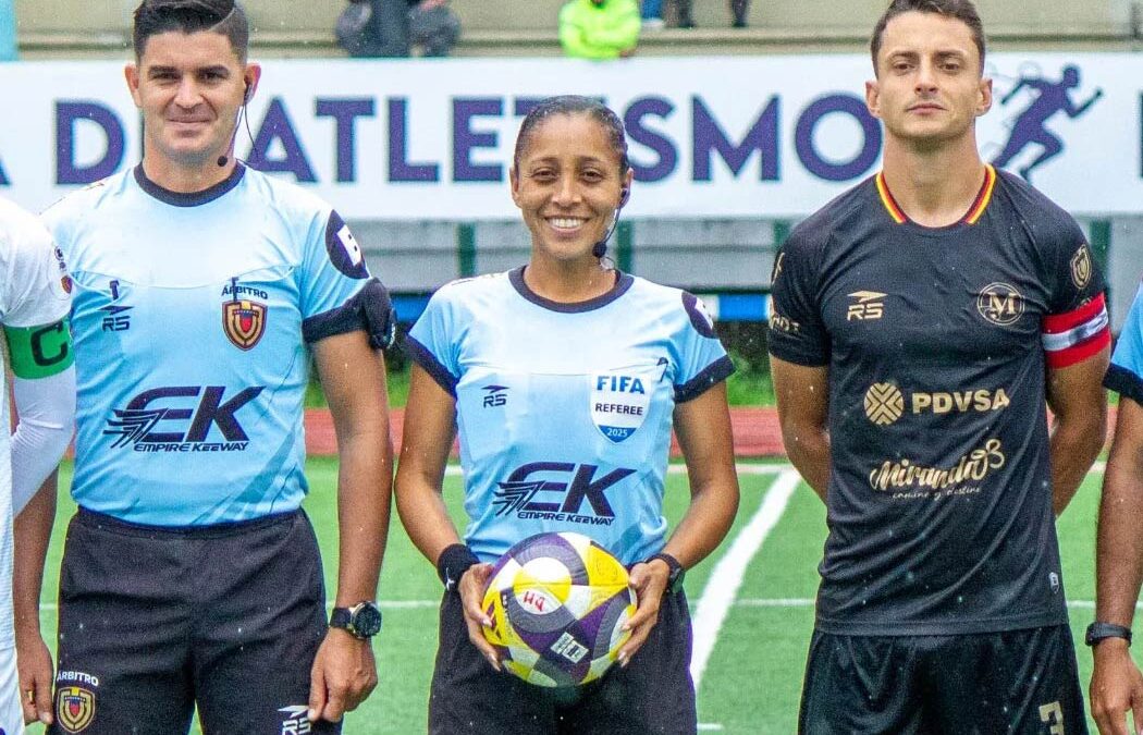 Leinny Rodríguez presente en Certificación VAR Femenina de CONMEBOL