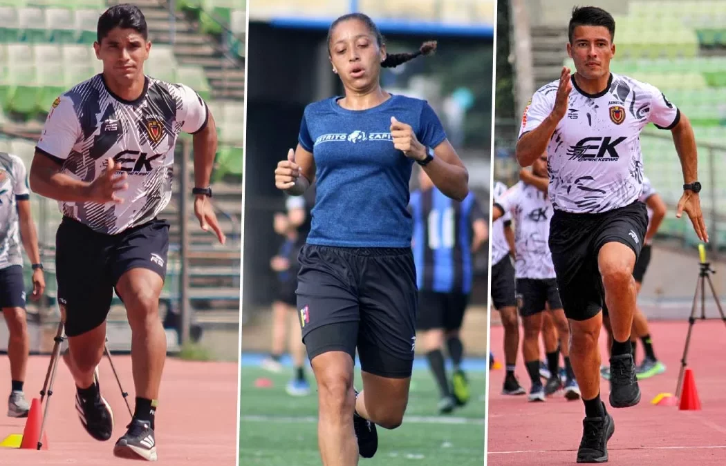 Tres capitalinos realizan segunda semana de Pretemporada Arbitral 2026