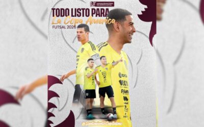 Vinotinto Futsal buscará hacer historia en la Copa América 2026