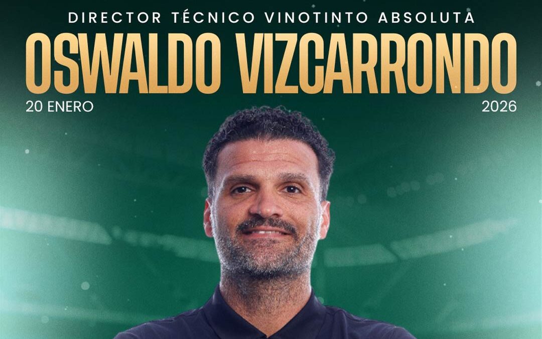 Capitalino Oswaldo Vizcarrondo es el nuevo Director Técnico de la Vinotinto Absoluta