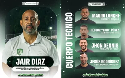 Listo Cuerpo Técnico de Caracas para los Juegos Nacionales Juveniles 2026