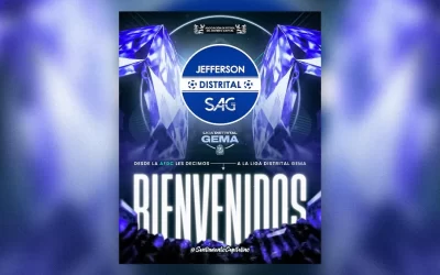 Jefferson Sports es el nuevo integrante de la AFDC y de la Liga Distrital Gema