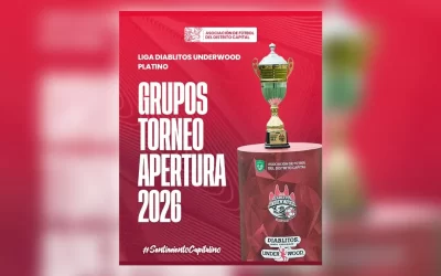 Liga DIABLITOS UNDERWOOD Platino cuenta con grupos y rivales para Torneo Apertura 2026
