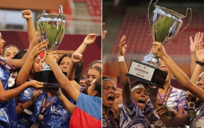 Mucha acción en la Liga de Desarrollo de Fútbol Femenino Sub-15 y Sub-17