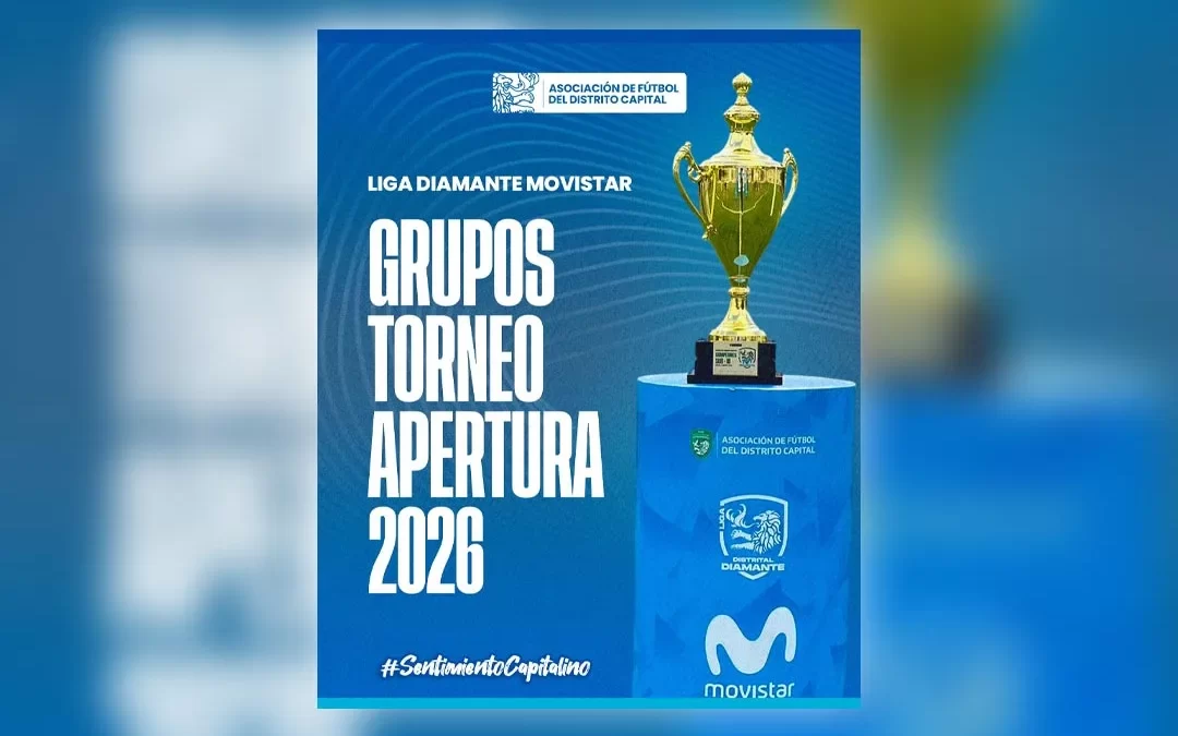 Liga Diamante MOVISTAR tiene definido sus grupos para el Torneo Apertura 2026