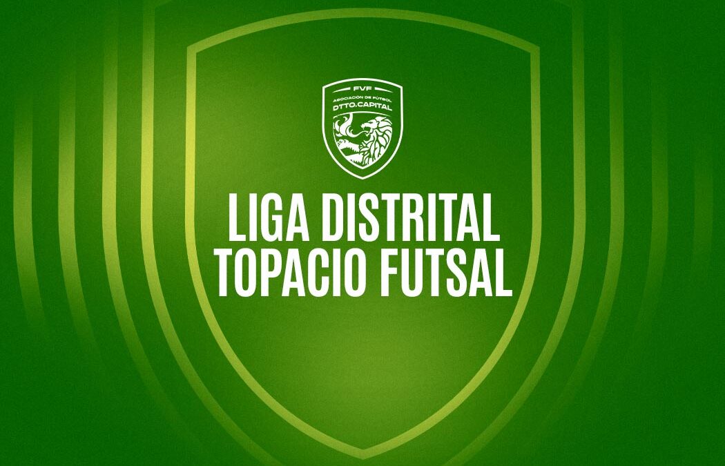 Liga Distrital Topacio Futsal tendrá competitividad en el Torneo Apertura 2026