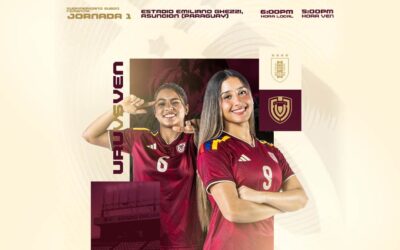 Vinotinto Femenina reta a charrúas en primera jornada del Sudamericano Sub 20