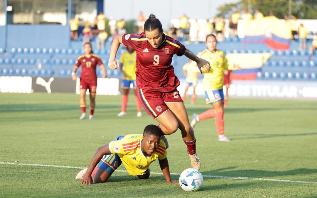 Venezuela tropezó ante Colombia en el Sudamericano Femenino Sub 20