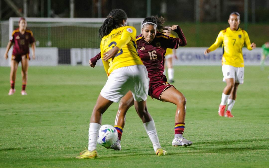 Venezuela igualó con Ecuador en el Sudamericano Femenino Sub 20