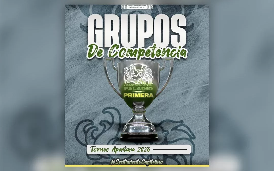 Definidos grupos de competición de la Liga Distrital Paladio Primera